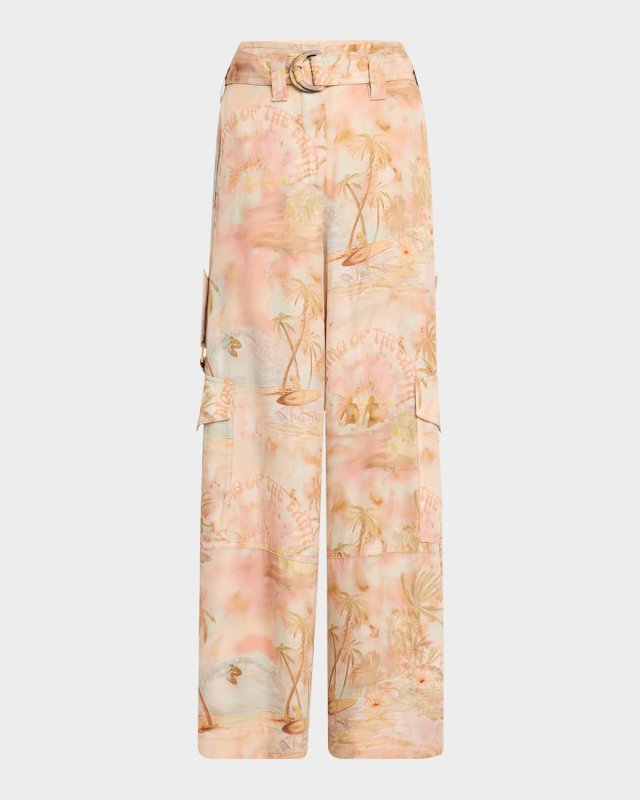 Illuminate Printed Cargo Pants